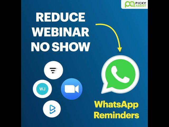 WhatsApp Integration with Zoom & LiveStorm Webinar