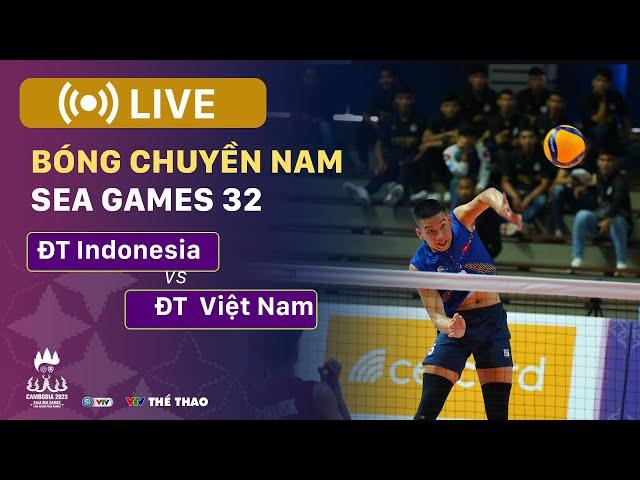 FULL TRẬN | INDONESIA vs VIỆT NAM | Bán kết bóng chuyền nam SEA Games 32