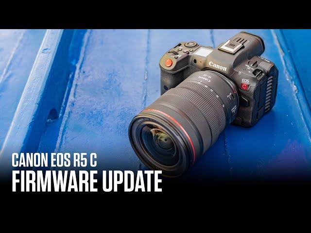 Canon EOS R5 C Firmware Update v1.0.4.1