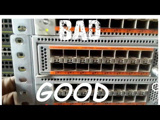 #cisco #networking #switch #hardware #software #nexus  All Cisco Nexus 5596UP check , bad or good