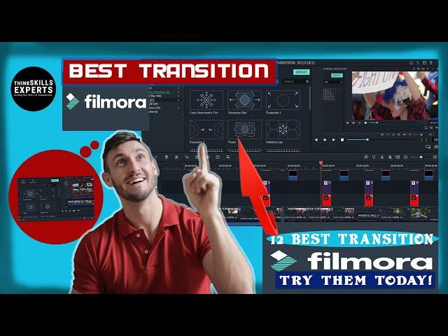 12 BEST Most Popular & Useful Video Transition & Effects in Filmora