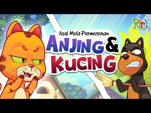 Asal Mula Permusuhan Anjing & Kucing | Dongeng Anak Bahasa Indonesia | Cerita Rakyat