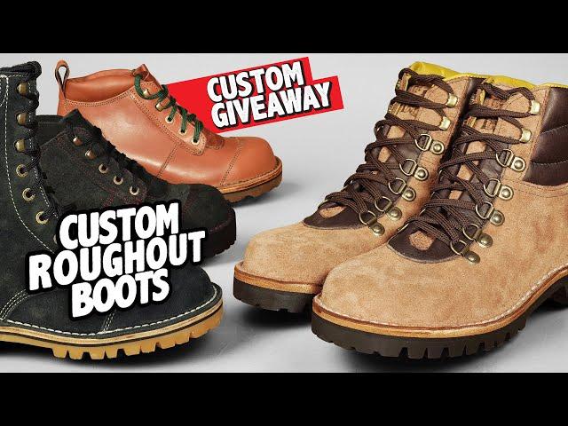 Custom Double Lasted Roughout Boots! // Custom Rack Of the Week #6