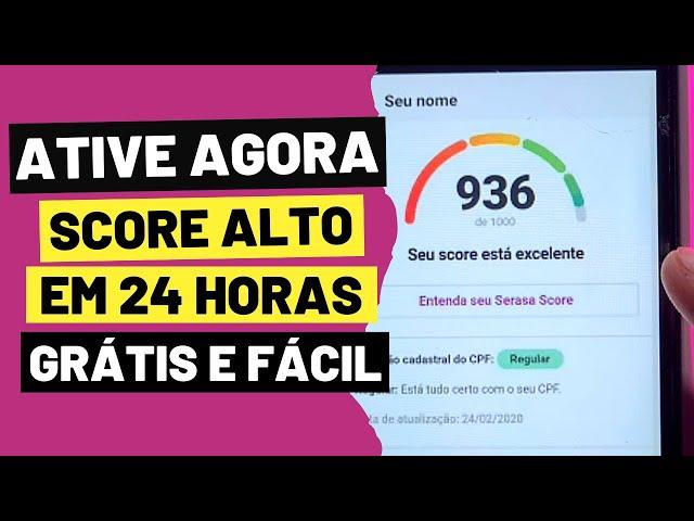 COMO AUMENTAR O SCORE DO CPF RÁPIDO E GRÁTIS NO SERASA PASSO A PASSO [PARTE #1]