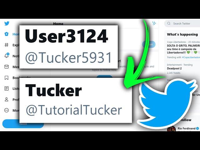 How To Change Twitter Username | Change Twitter @ Name & Display Name