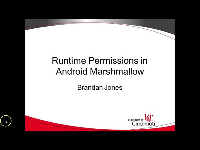 Overview of Runtime Permissions in Android Marshmallow