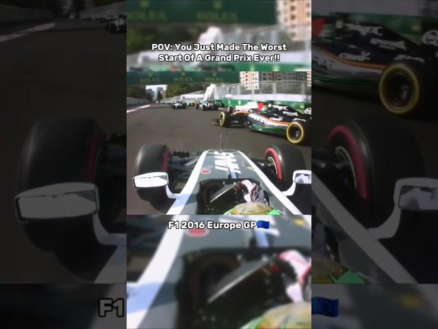 POV: You had one of the worst race start ever #f1 #f12024