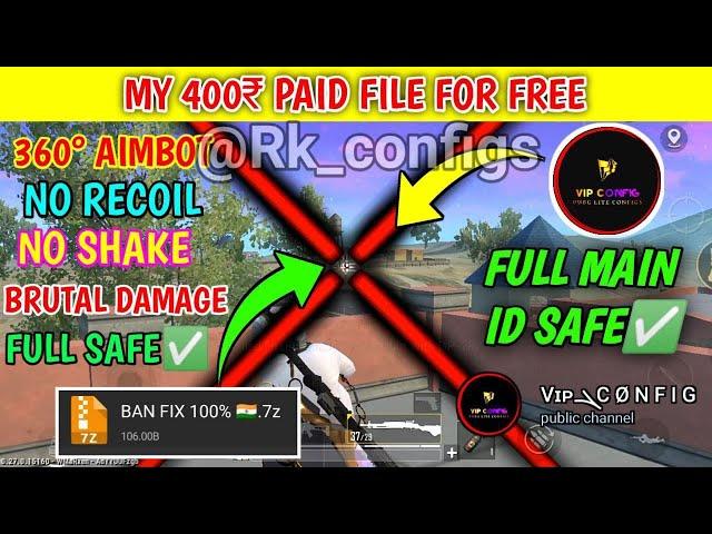 PUBG LITE FULL SAFE CONFIG AND HACKS PUBG|| 0.27.0 FULL BRUTAL CAR SPEED