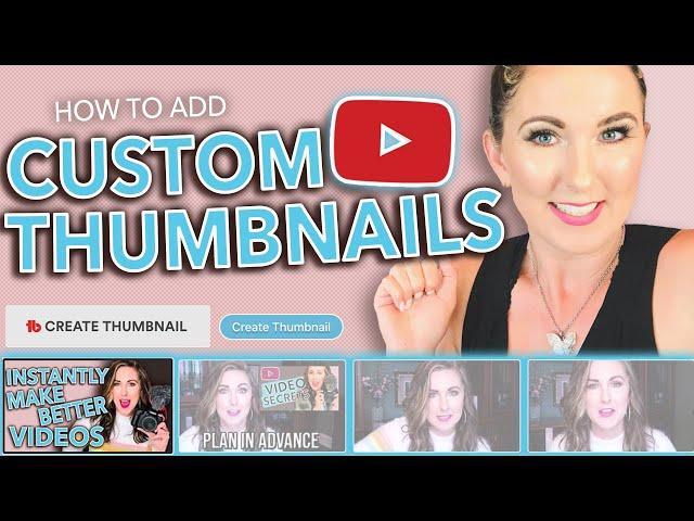 How to ADD or CHANGE THUMBNAIL on a YouTube Video