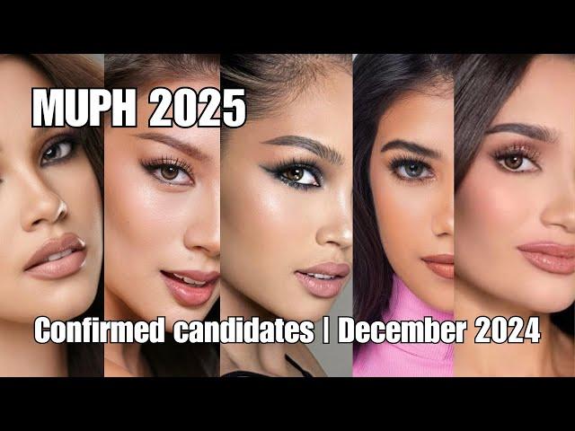 MISS UNIVERSE PHILIPPINES 2025 CONFIRMED CONTESTANTS