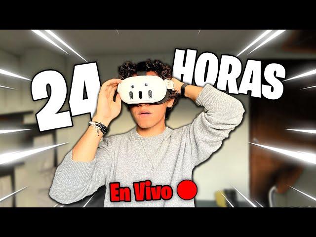 SOBREVIVI 24 HORAS A LA REALIDAD VIRTUAL EN DIRECTO