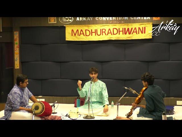 Madhuradhwani-Pranav Kikkeri Vocal