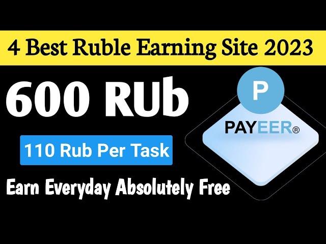 Ruble Earning Sites Today | 4 Best Paying Ruble Earning Website 2023 | Abid STV