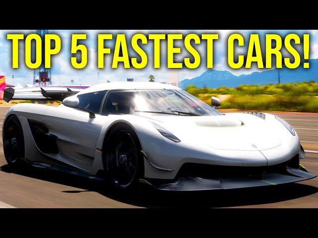 Top 5 FASTEST Cars in Forza Horizon 5! #Shorts