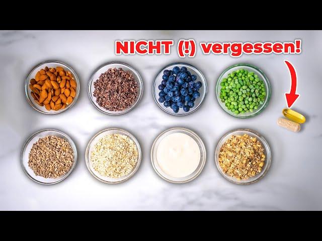 7 Jahre vegan: 10 Lebensmittel, die wir TÄGLICH essen