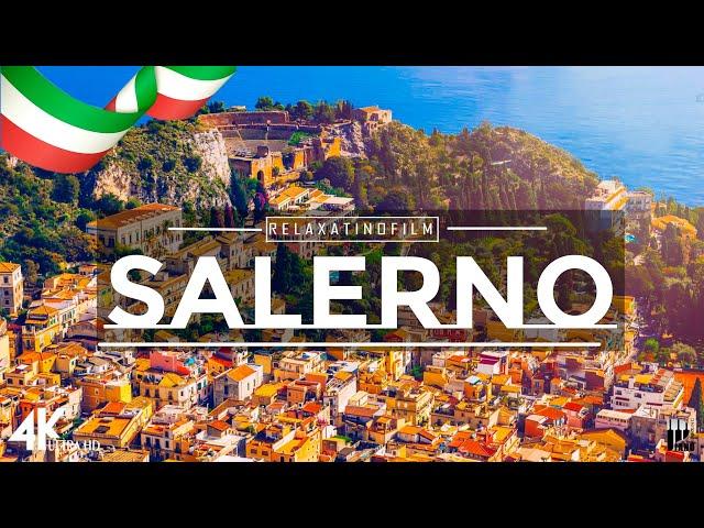 Beautiful Salerno 4K • Relaxing Italian Music, Instrumental Romantic • Video 4K UltraHD