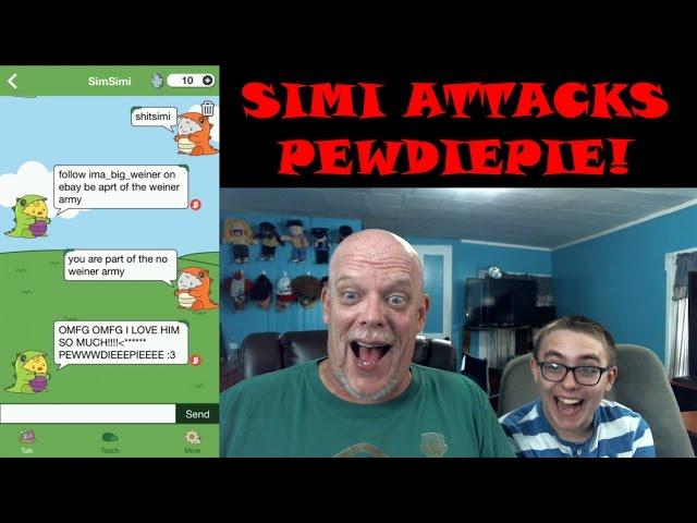 Simsimi Funny Times | Simi Randomly Goes After Pewdiepie!