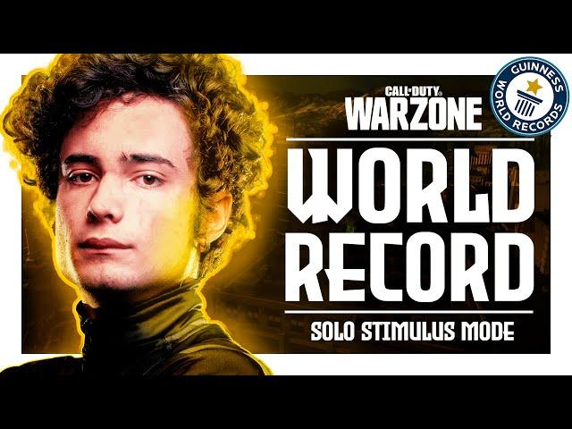WORLD RECORD SOLO STIMULUS l WORLD RECORD SOLO STIMULUS * CALL OF DUTY: WARZONE * NINEXT POV