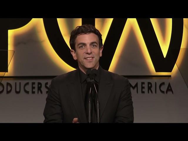 34th Annual Producers Guild Awards - B  J  Novak Speech