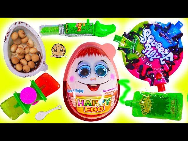 Crazy Weird Candy Haul Video - Egg , Sour Juicy Drops + More