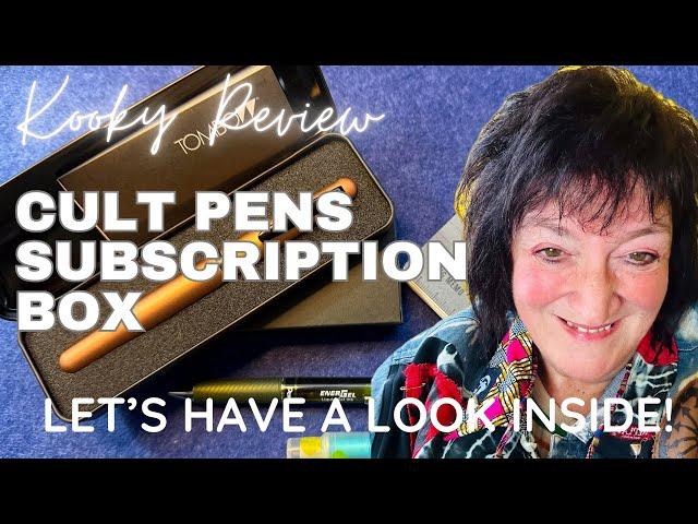 Kooky Review - CULT PENS SUBSCRIPTION BOX - let’s have a look inside!