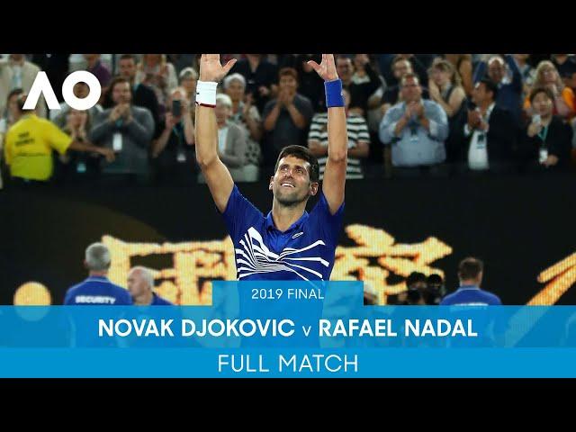 Novak Djokovic v Rafael Nadal Full Match | Australian Open 2019 Final