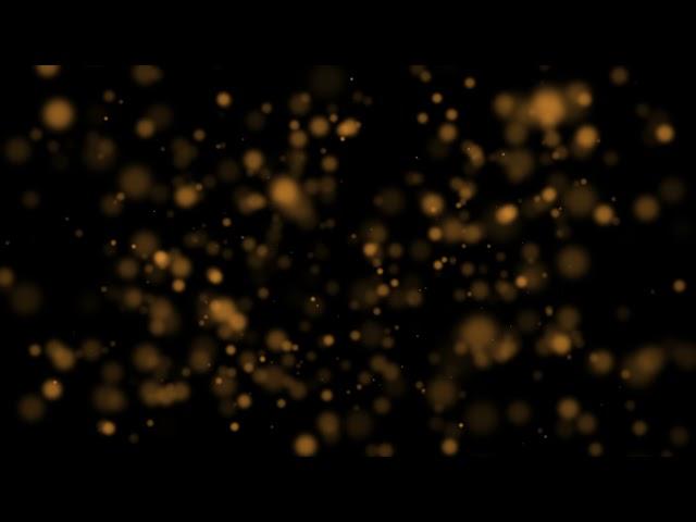 Free 4k Orange Particles Background - Overlay - Dust / Fondo gratuito de particulas