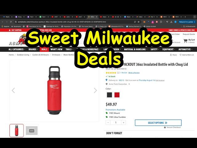 Cheap Milwaukee Tool Deals & Home Depot Special Buy