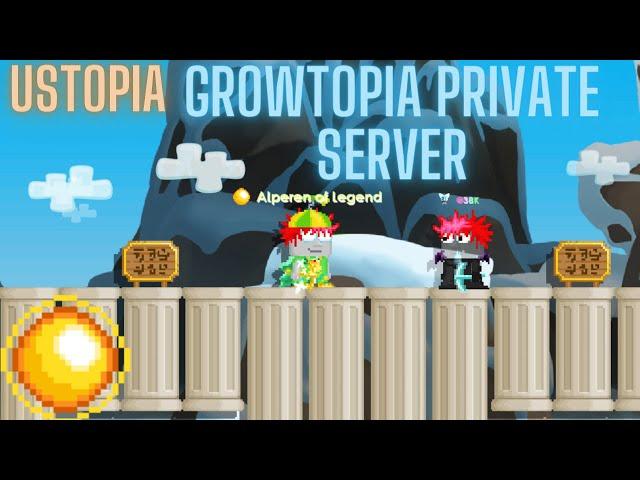 NEW BEST GROWTOPIA PRIVATE SERVER 2023 [USTOPİA] | Growtopia