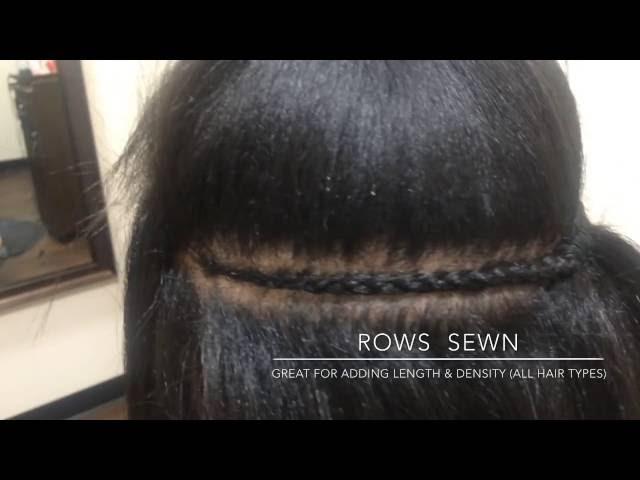 See my 4Rows Sewn | Hair fillers | Adding length| Los Angeles