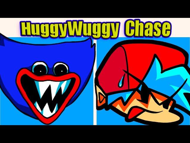 Friday Night Funkin Huggy Wuggy Chase | FNF Poppy Playtime (FNF Mod/Poppy Playtime Chapter 1)