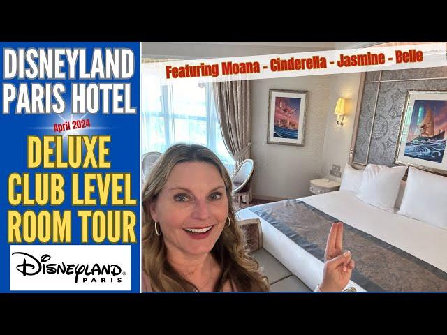 NEW Disneyland Paris Deluxe Club Room Tour: The Ultimate Luxury Stay | Moana | Cinderella |Jasmine