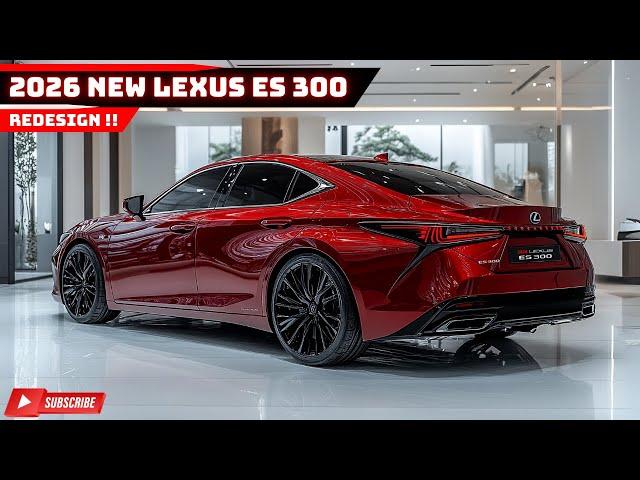 Unveiling the New 2026 Lexus ES 300: A Sneak Peek & Whispers of Revolution