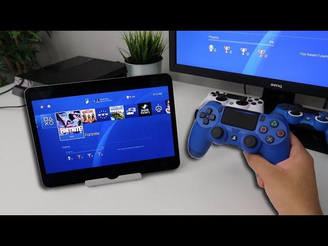 How to PLAY PS4 on iPad (EASY METHOD) (PS Remote Play)