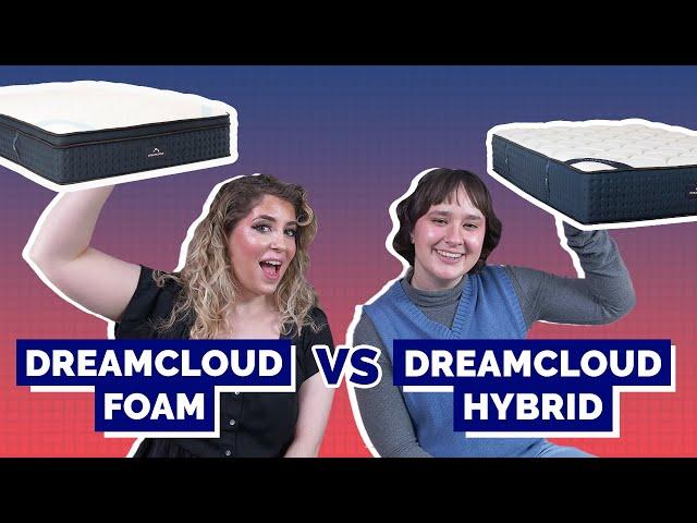 DreamCloud Premier Memory Foam Vs Hybrid Mattress Comparison - Which Is Right For You?