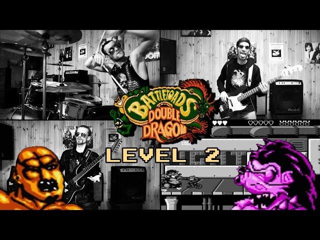 Battletoads & Double Dragon - level 2 + Abobo & Big Blag (cover by Eflavia)