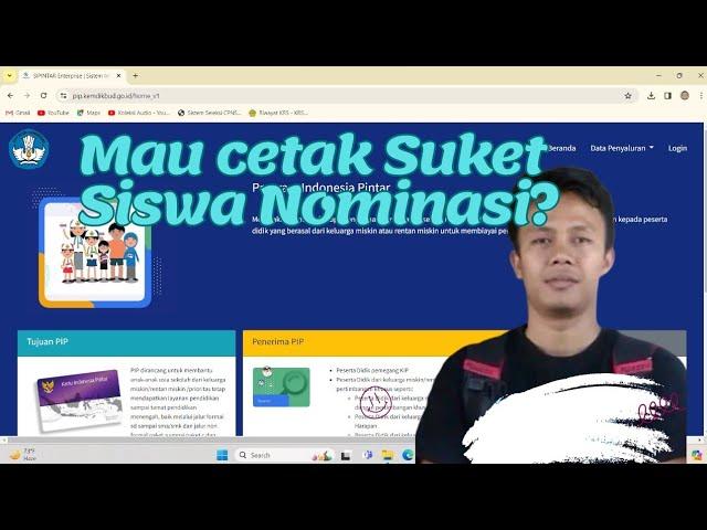 CARA CETAK SURAT KETERANGAN AKTIVASI REKENING PIP 2024