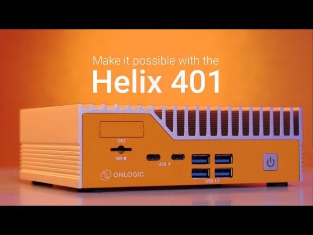 Introducing the OnLogic Helix 401 Hybrid-Core Industrial Computer