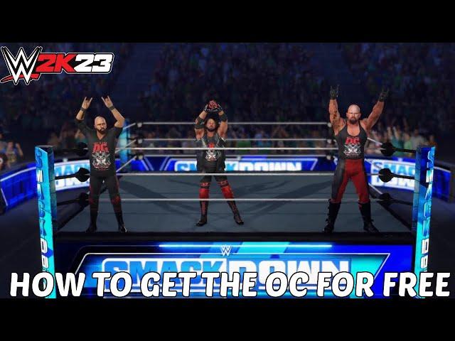 HOW TO GET THE OC FOR FREE IN WWE2K23