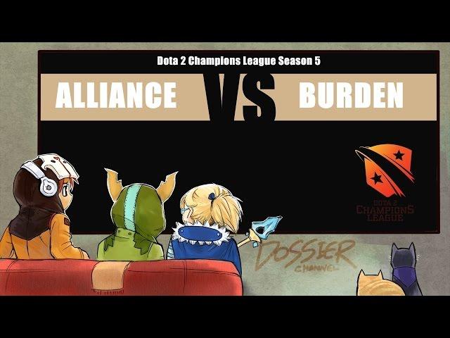 [ Dota2 ] Alliance vs BUrden - Dota 2 Champions League Season 5 - Thai Caster