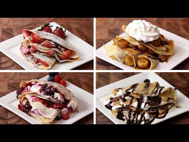 Crepes 4 Ways