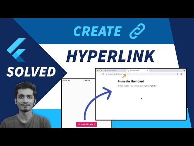 Flutter Create Hyperlink - Convert Text to Clickable Link