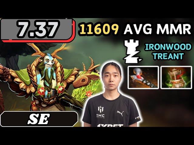 7.37 - Se NATURE PROPHET Hard Support Gameplay - Dota 2 Full Match Gameplay