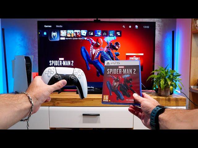 MARVEL'S SPIDER- MAN 2 | PS5 POV Gameplay Test, Unboxing, First Impression