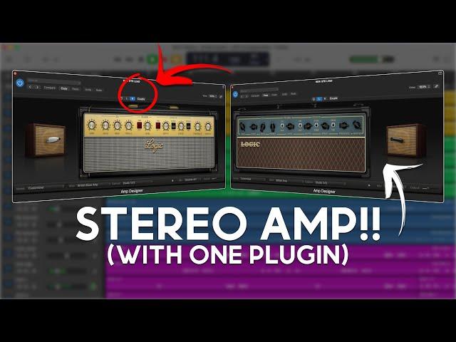 Create a STEREO Guitar Amp in Logic | 5-Minute Logic Expert (Pt 5)