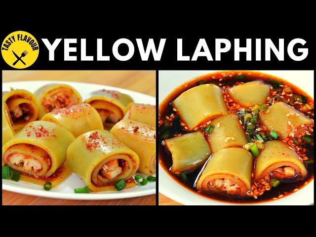 HOW TO MAKE YELLOW LAPHING│ YELLOW LAPHING RECIPE │ RESTAURANT STYLE RECIPE│