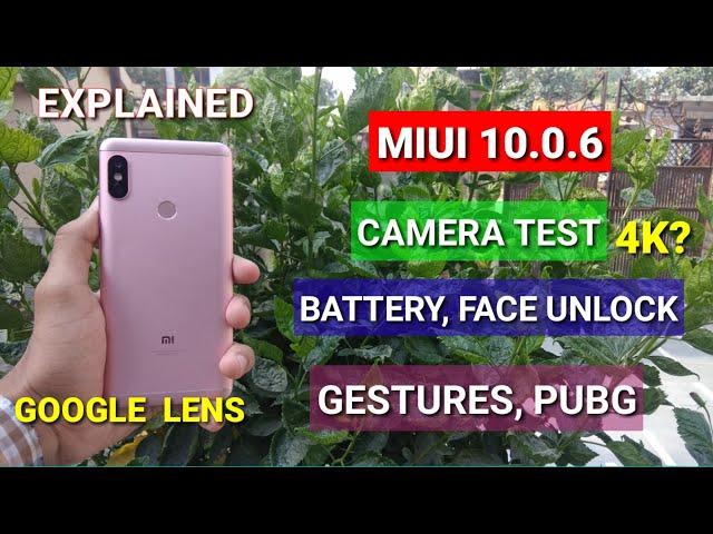 Redmi Note 5 Pro Miui 10.0.6.0 full review | Camera test (Google Lens), Battery performance, PubG