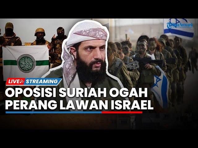 Hayat Tahrir al-Sham Suriah Tak Ingin Perang Lawan Israel hingga Kameramen Al Jazeera Dibunuh IDF