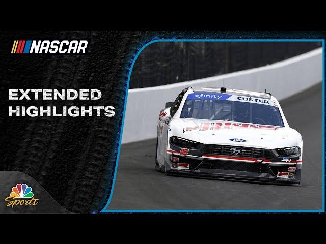 NASCAR Xfinity Series EXTENDED HIGHLIGHTS: Pennzoil 250 qualifying | 7/20/24 | Motorsports on NBC