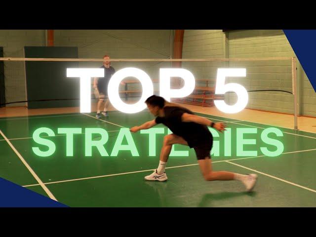 Top 5 Badminton Strategies ANY BEGINNER Should START Doing